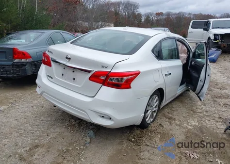 2019 Nissan Sentra Sv z USA, uszkodzony, nr VIN 3N1AB7AP2KY251780